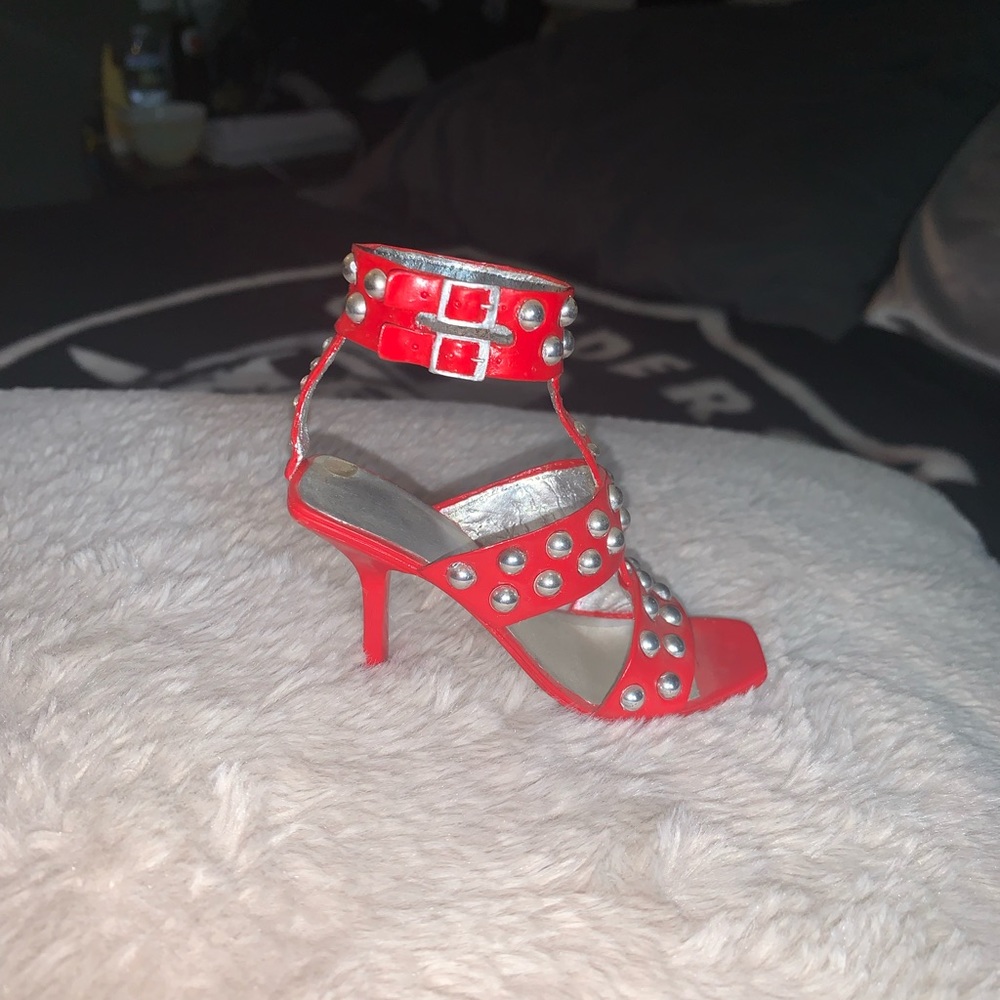 Just the Right Shoe Red Hot